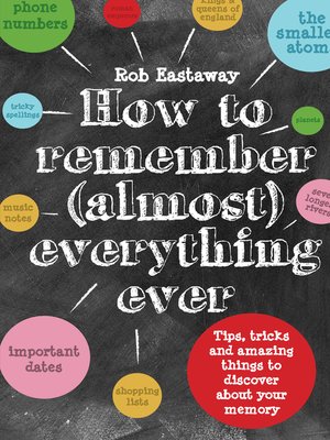 cover image of How to Remember (Almost) Everything, Ever!